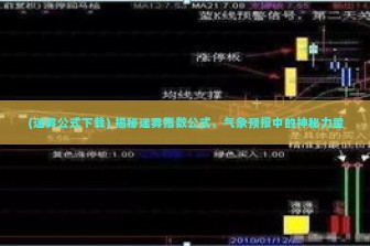 (迷雾公式下载) 揭秘迷雾指数公式，气象预报中的神秘力量